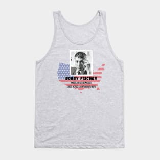 Bobby Fischer GM American Chess Tank Top